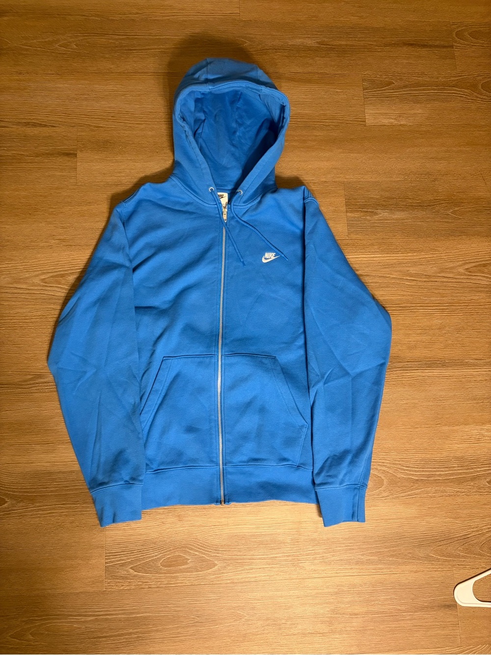 Blue Nike Zip Up Hoodie Size XL men